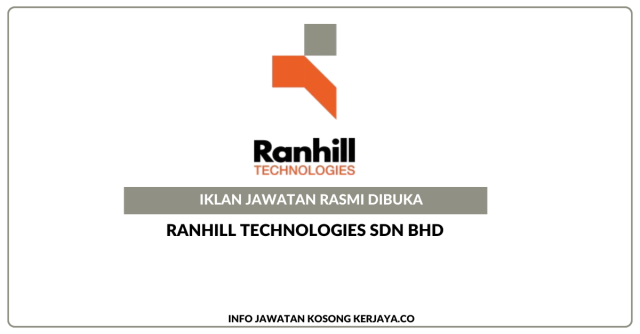 Ranhill Technologies Sdn Bhd ~ Jawatan Kosong Repair Supervisor, Technician, Field Assistant, Juruteknik & Pembantu Lapangan