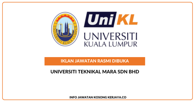 Universiti Teknikal MARA Sdn Bhd ~ Jawatan Kosong Administrative Officer