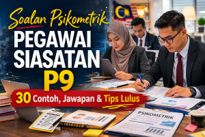 Contoh Soalan Psikometrik Pegawai Siasatan P9