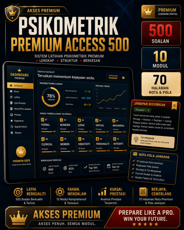 Psikometrik Premium Access 500