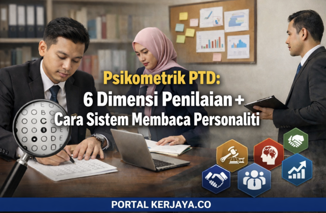 Psikometrik PTD: 6 Dimensi Penilaian + Cara Sistem Membaca Personaliti