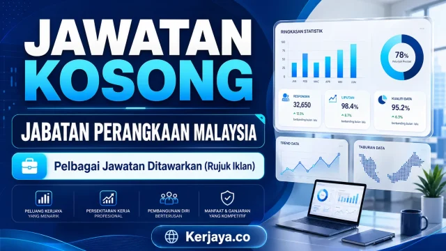 Jabatan Perangkaan Malaysia ~ Jawatan Kosong Personel MySTEP