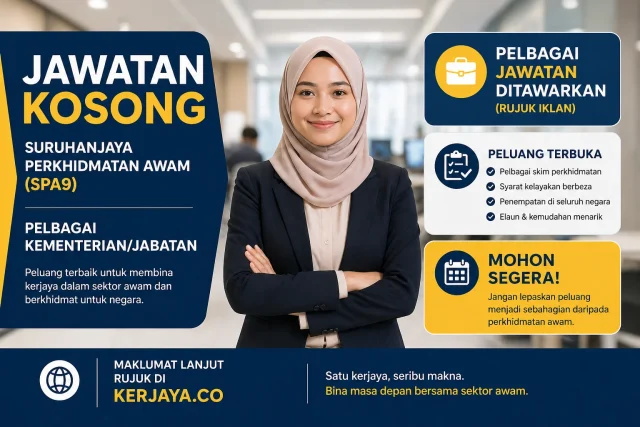 Suruhanjaya Perkhidmatan Awam Malaysia (SPA9) ~ Mohon Segera