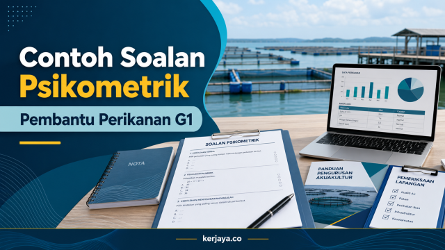 Contoh Soalan Psikometrik Pembantu Perikanan G1 Lengkap Dengan Jawapan Disyorkan